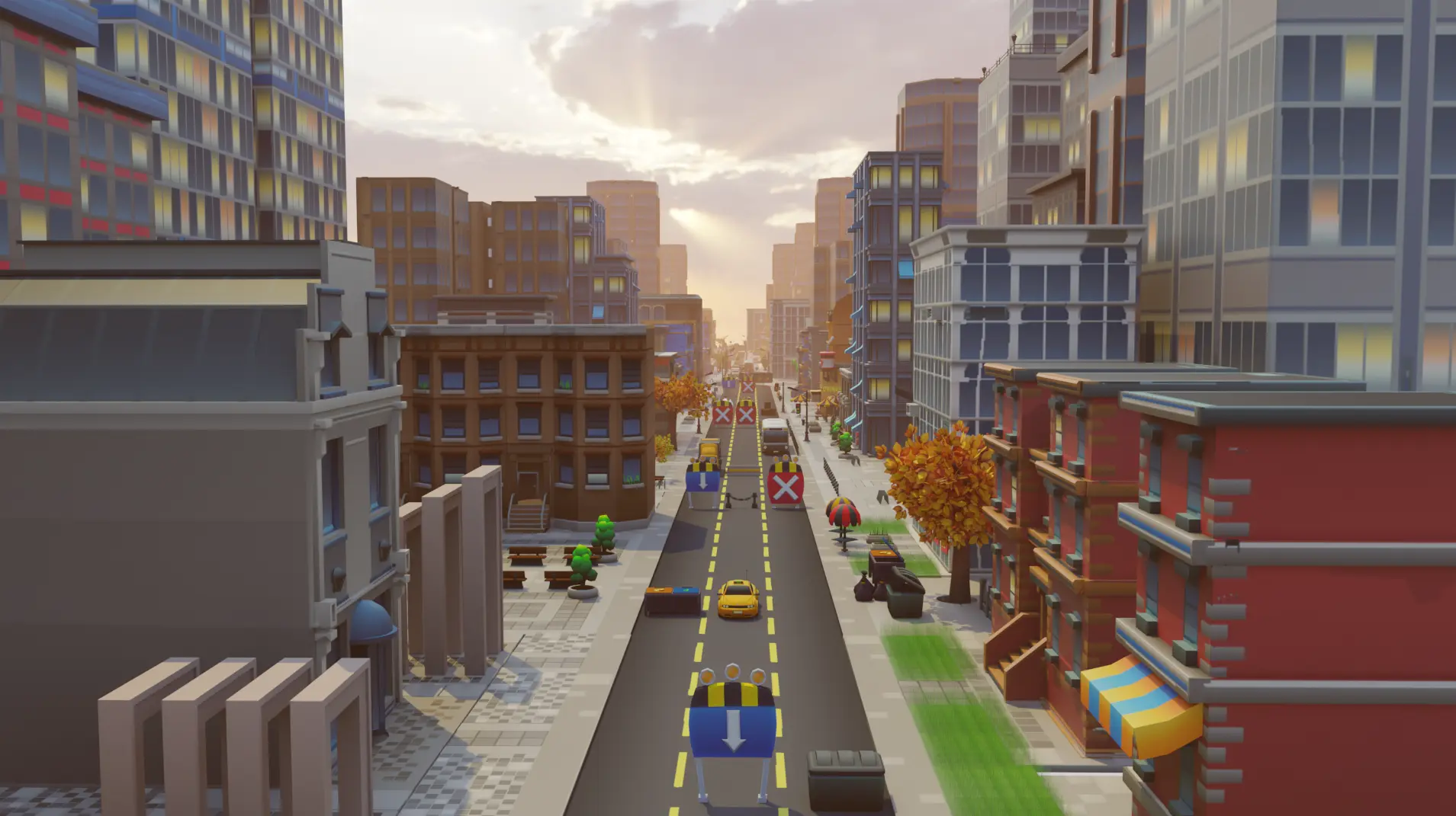 City Environment — original Capermint portfolio artwork