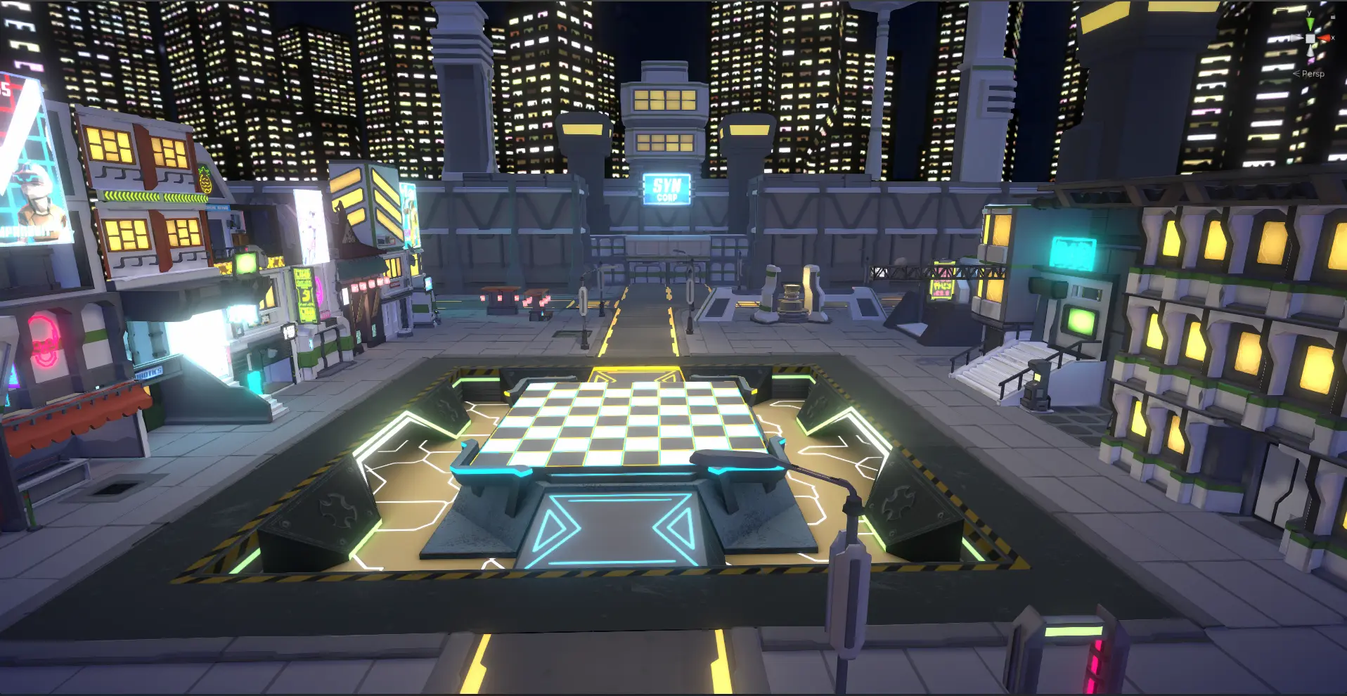 Cyber Environment — original Capermint portfolio artwork