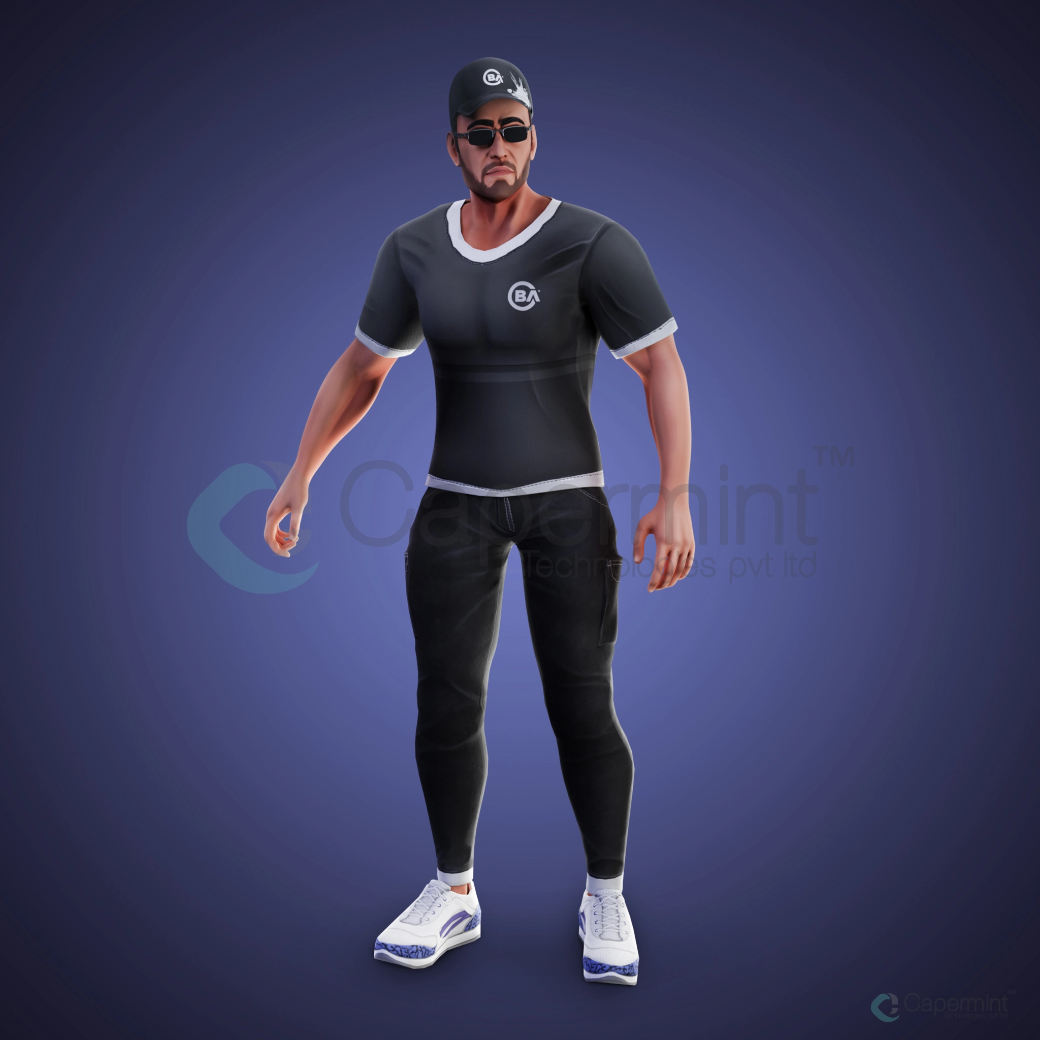 Casual Avatar — original Capermint portfolio artwork