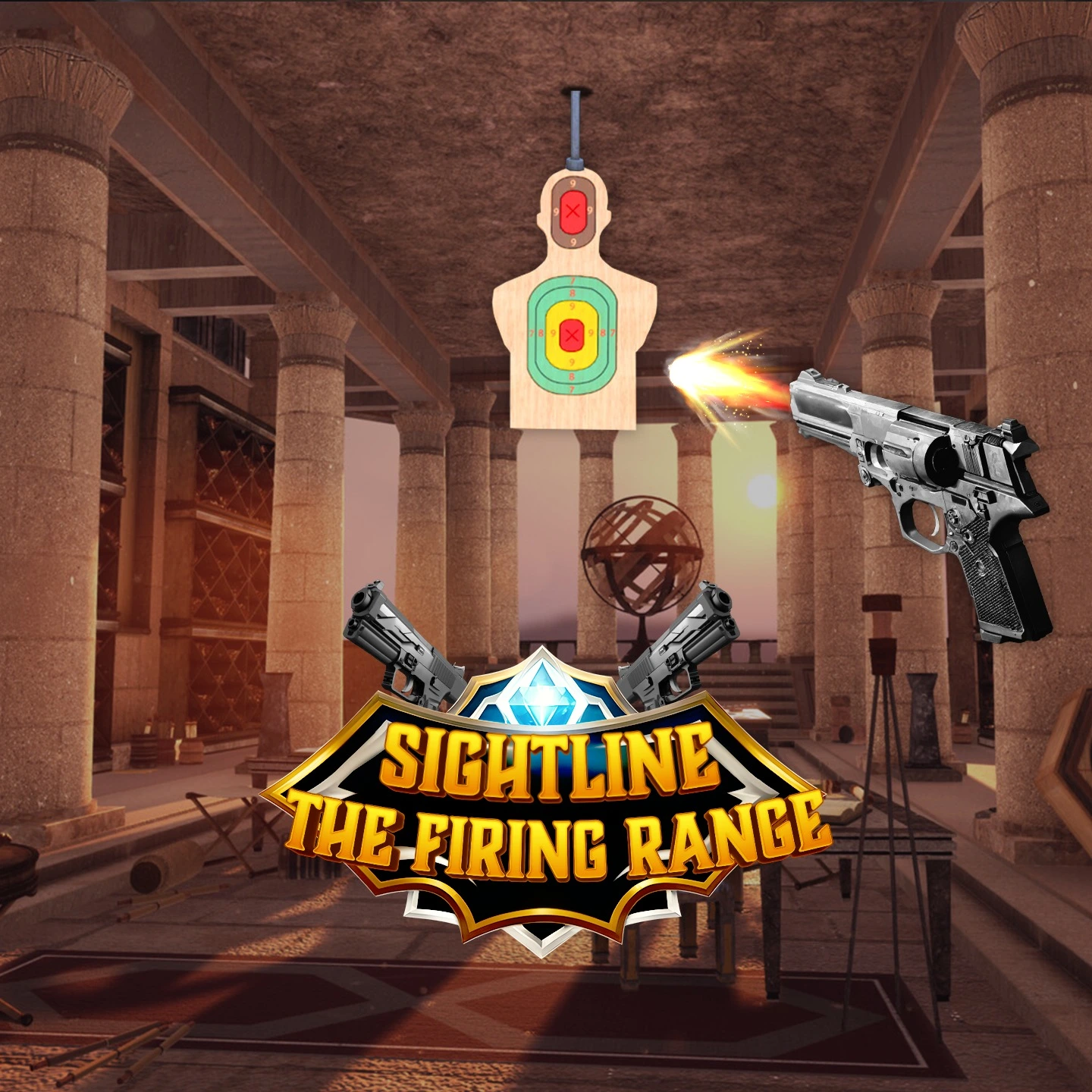 Shooting Firing Range — original Capermint portfolio artwork