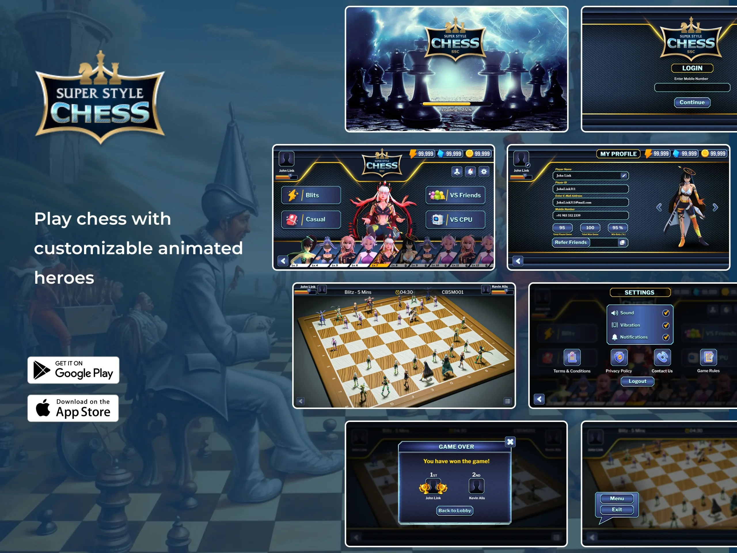 Super Style Chess project artwork