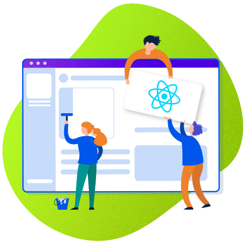 React