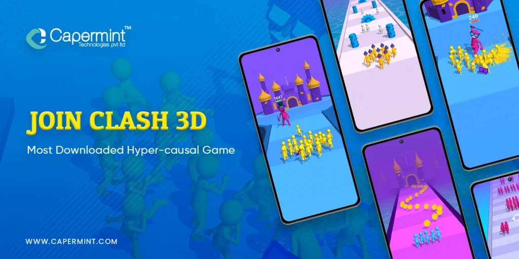 Join Clash 3D Most Downloaded Hyper-casual Game