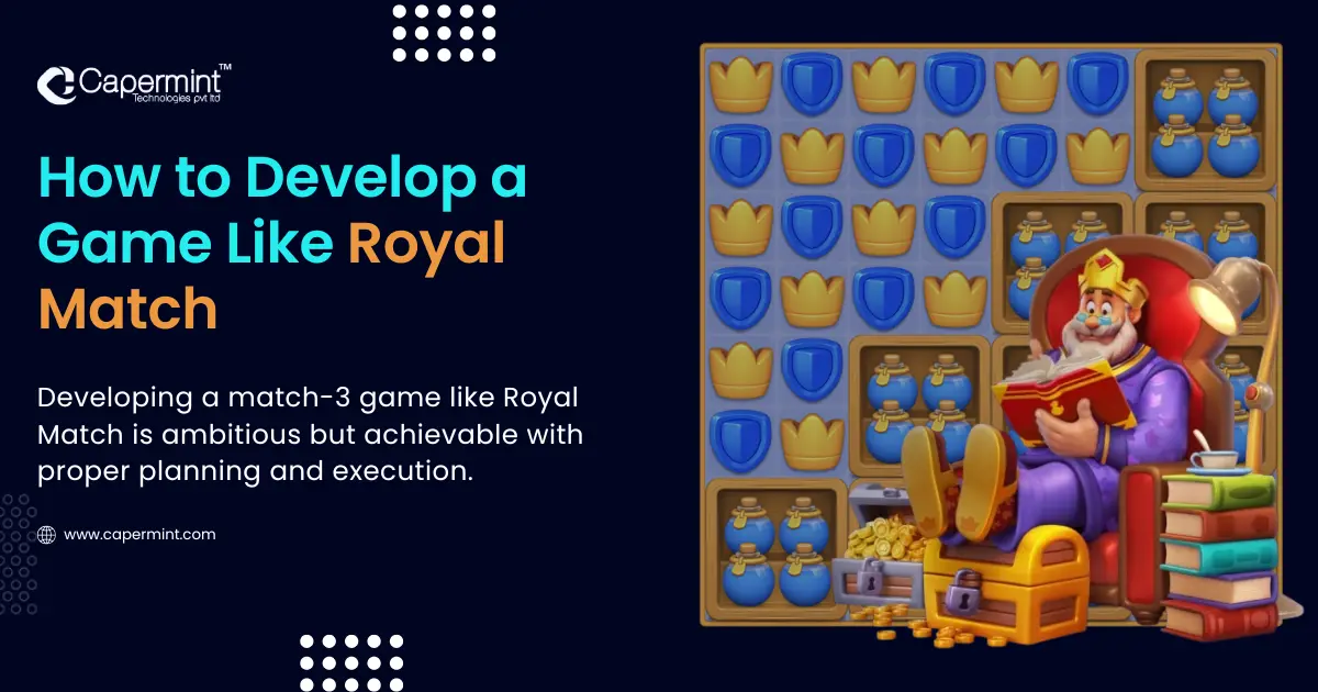 How to develop game like royal match