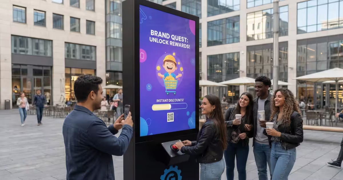 interactive display solutions, how brands use gamification to drive engagements