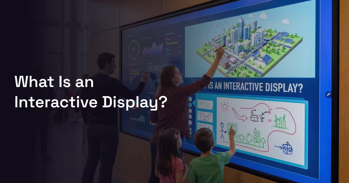 What is an interactive display