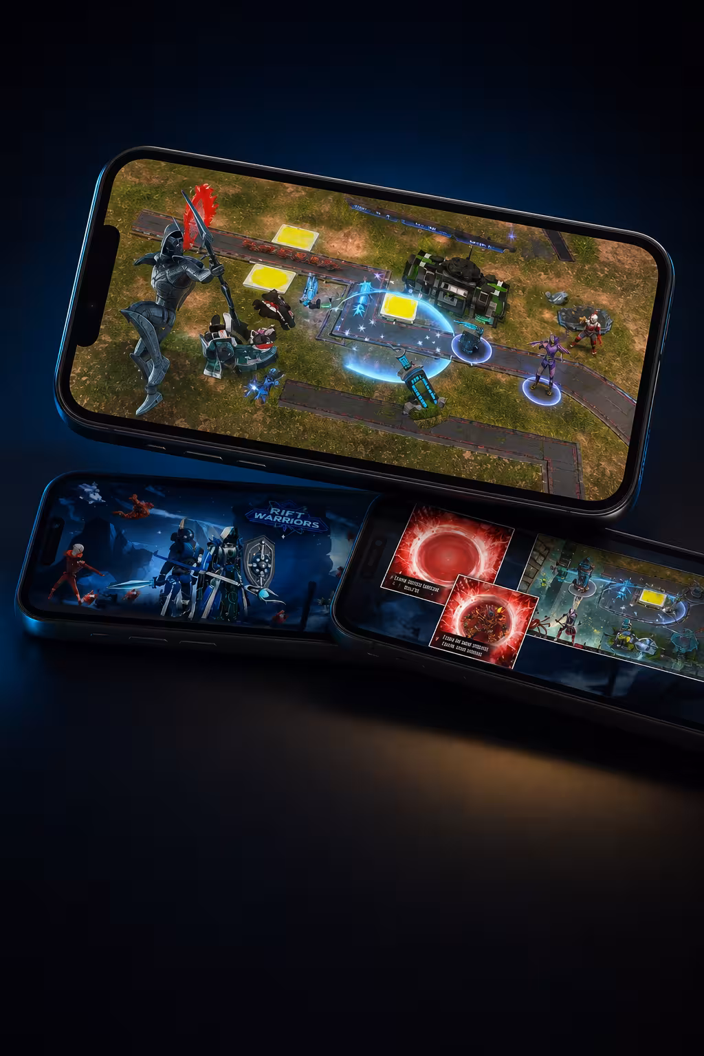 Rally Bulls game interface from Capermint client work