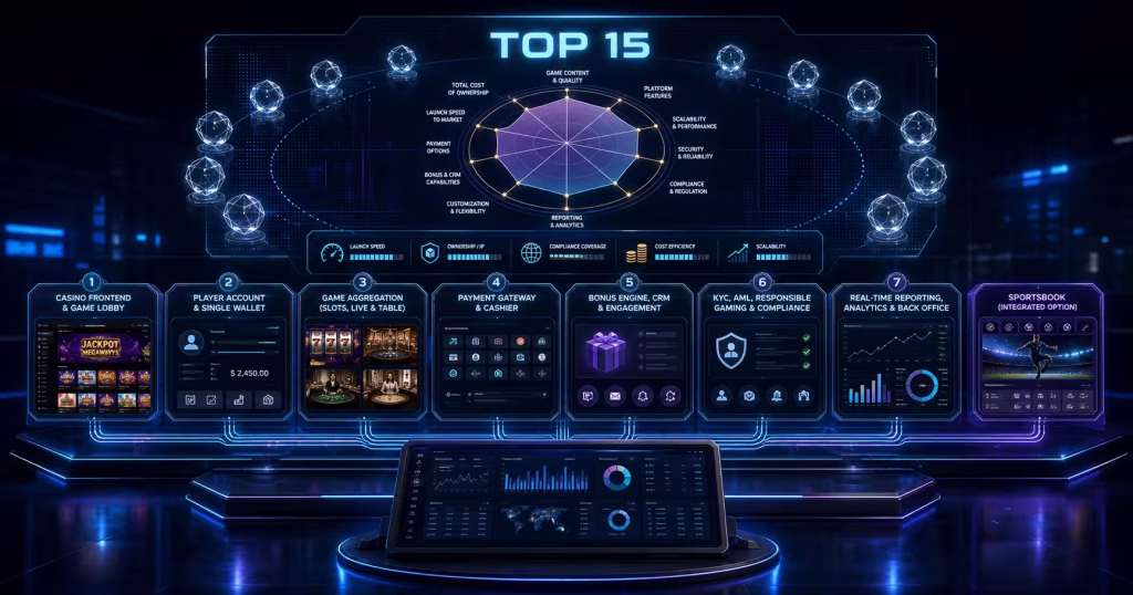 Top 15 Turnkey Casino Software Provider