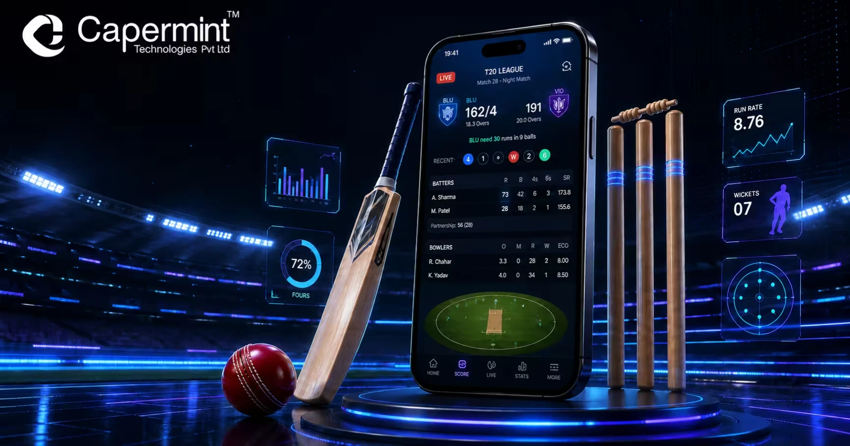 Fantasy sports app development cost guide — Capermint