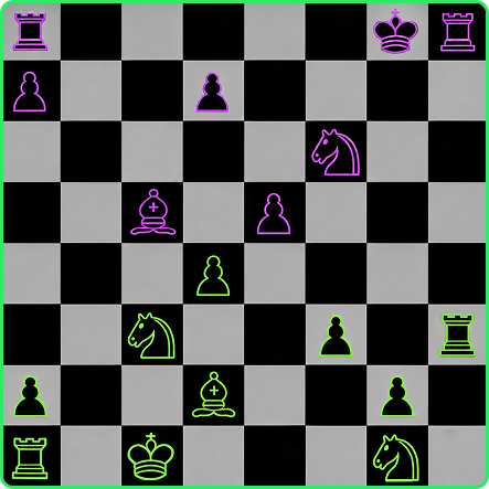 End Game Chess starting scenario 3 screen design